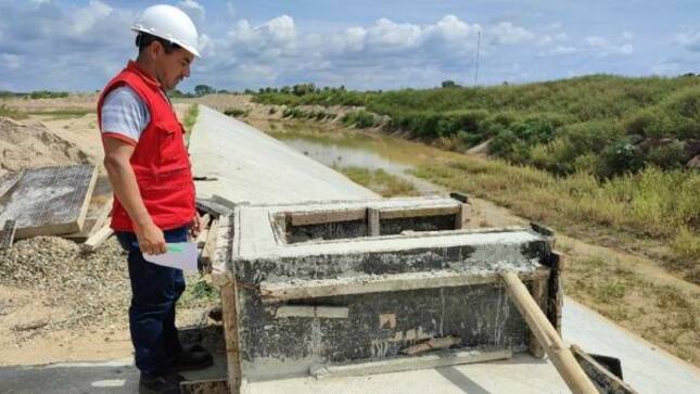 Contraloría alerta trabajos en obra suspendida para creación de la Defensa Ribereña del río Zarumilla