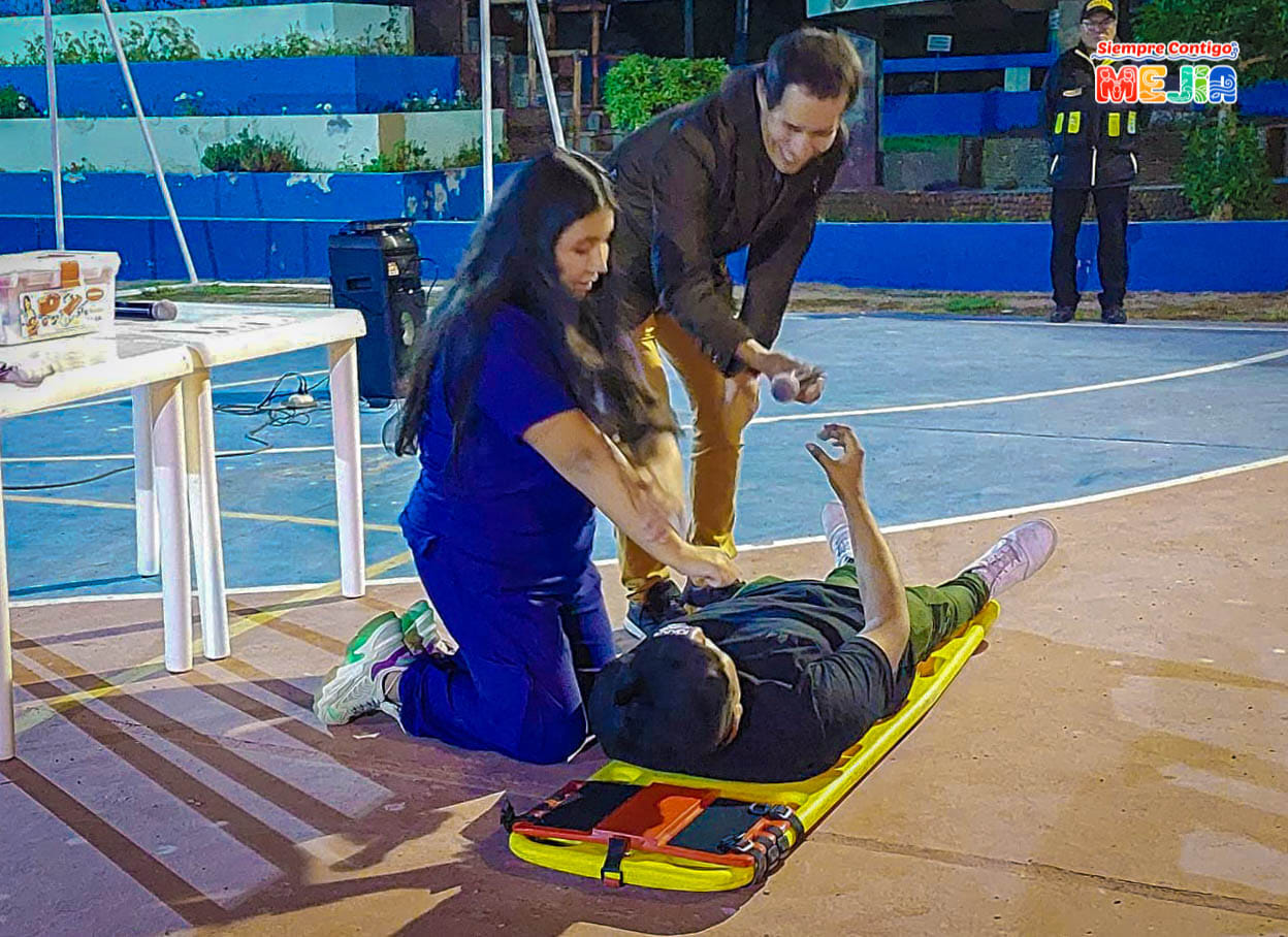 Se desarrolló temas relacionados con la anatomía básica, el reconocimiento de los signos vitales y la activación del sistema de emergencias médicas.