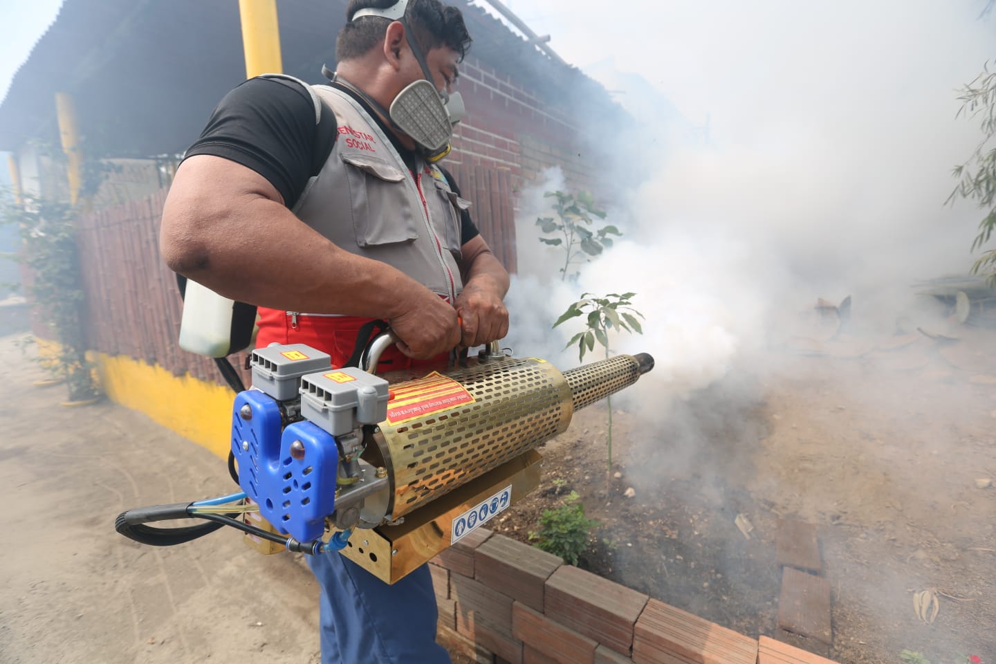 Juntos Frenamos al Dengue: Municipalidad de SJL fumiga las zonas más vulnerables del distrito