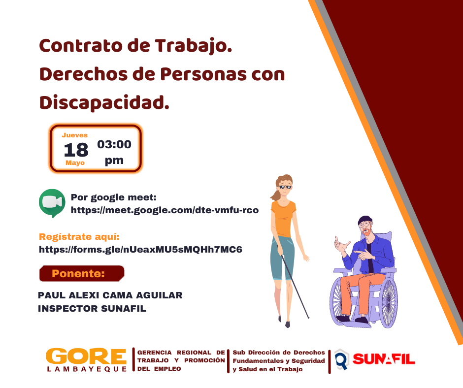 afiche de la capacitación