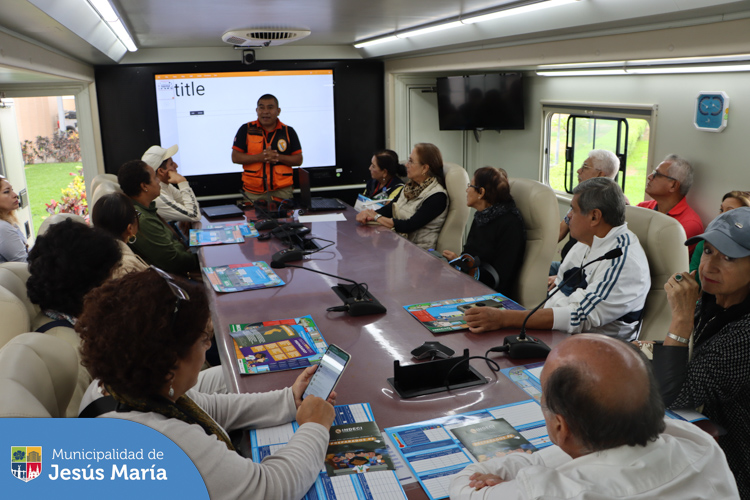 📢 La Municipalidad de Jesús María, en su labor preventiva, continúa con las capacitaciones integrales con apoyo del Centro de Operaciones de Emergencia Nacional #COEN 👏.