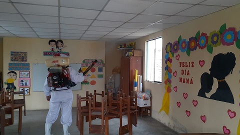Los Pronoeim atienden a niños y niñas que por su edad son los más proclives a sufrir las consecuencias del dengue.