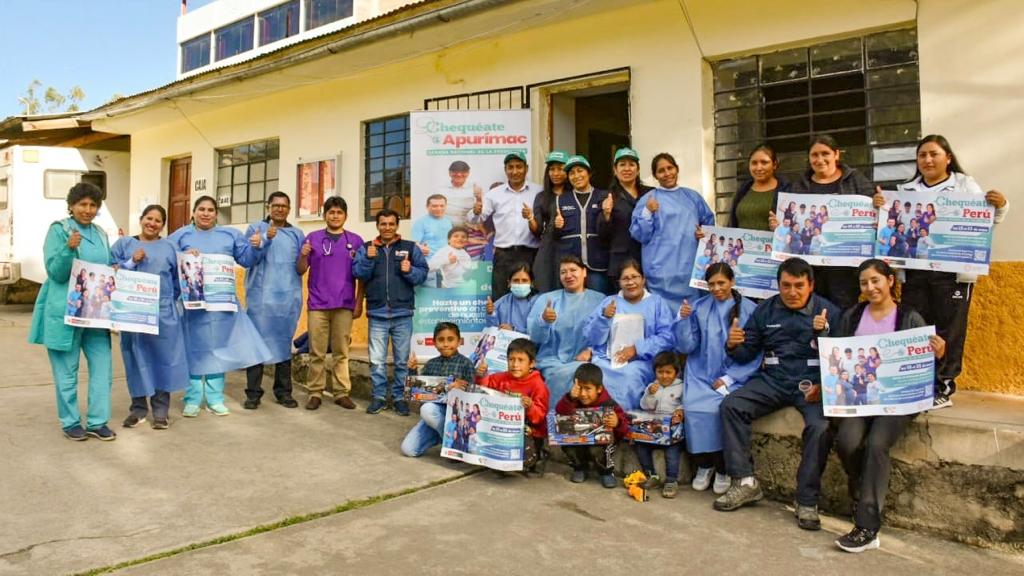 Chequéate Perú: Apurímac fortalece atención preventiva durante jornada nacional