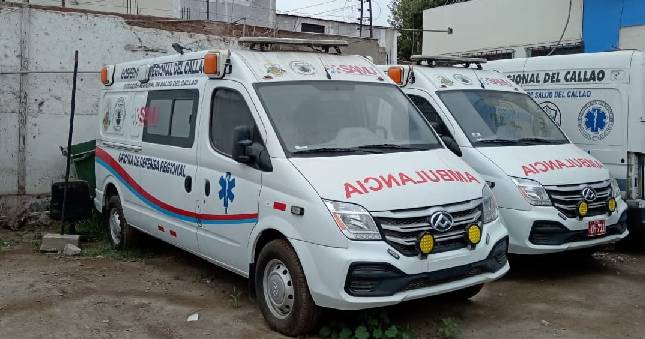 Contraloría advirtió que ambulancias adquiridas por DIRESA Callao por S/ 4.4 millones no son utilizadas