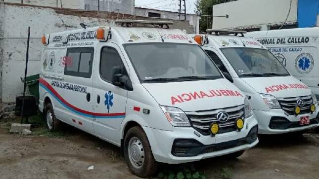Contraloría advirtió que ambulancias adquiridas por DIRESA Callao por S/ 4.4 millones no son utilizadas