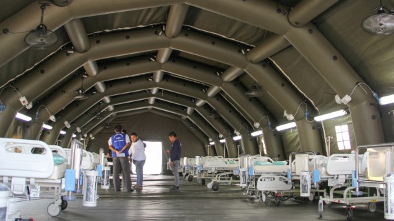 Gobernador dispone funcionamiento inmediato del área de hospitalización en La Videnita para pacientes con dengue