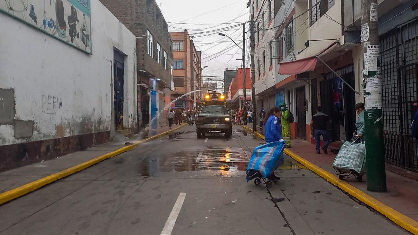 Operativo en Luna Pizarro
