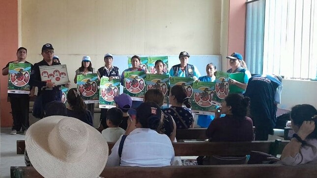 Foto de promoción de la salud, prevención del dengue