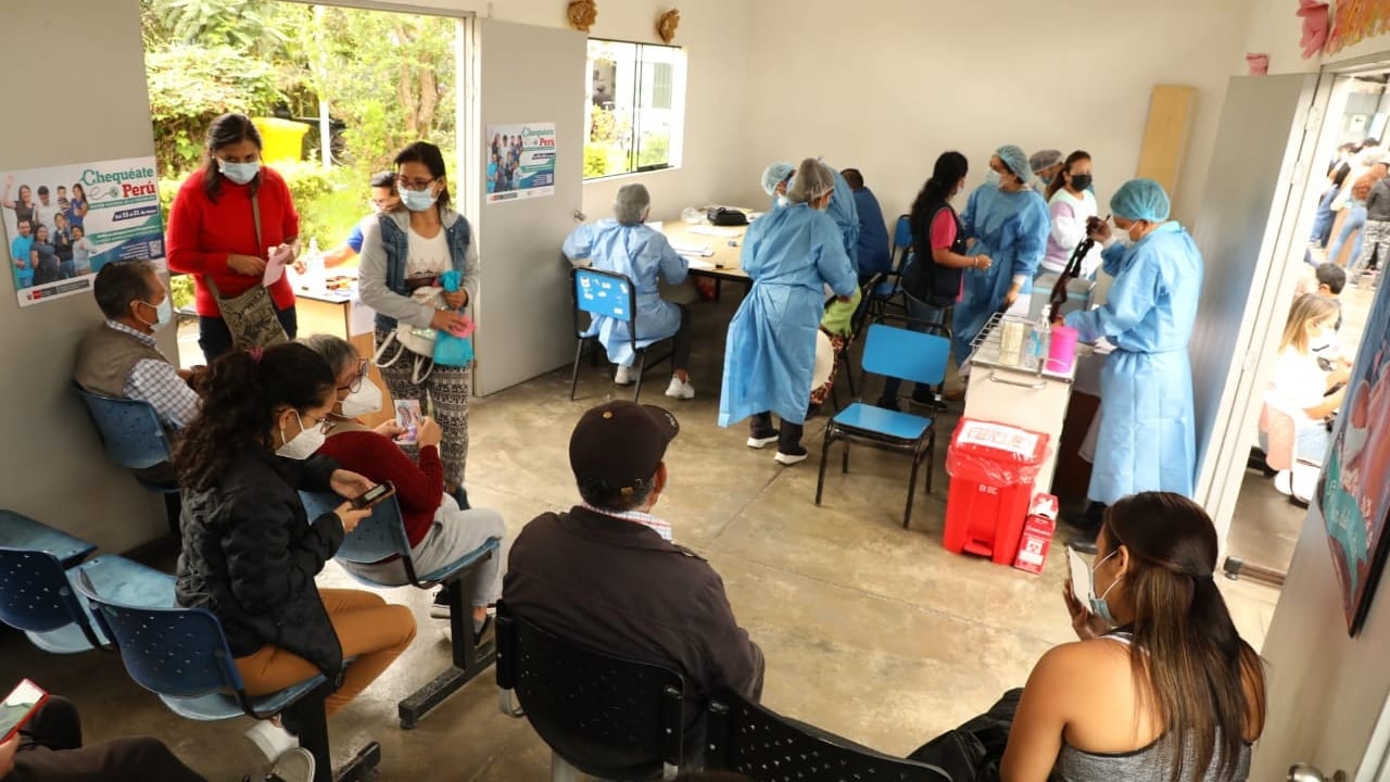 Chequéate Perú Cantante Ana Kholer accedió a servicios preventivos en Centro de Salud Todos los Santos de San Borja