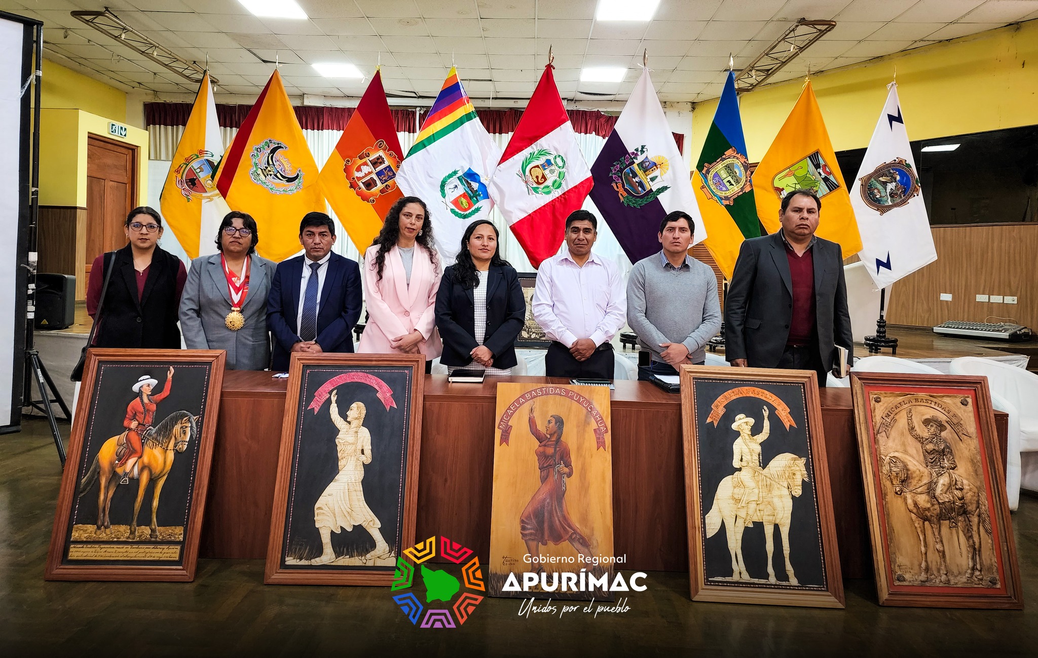 Al conmemorarse el 242° aniversario del martirologio de Micaela Bastidas gobierno regional de Apurímac rindió homenaje a su trascendencia universal y su sacrificio heroico por el Perú