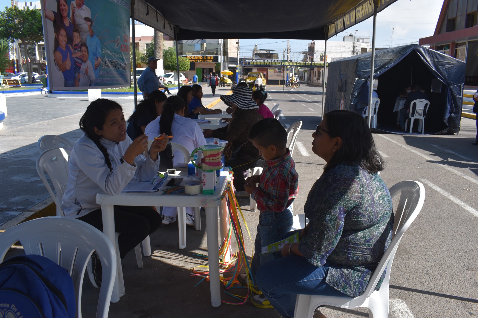MINSA y ESSALUD con Apoyo de La Municipalidad Provincial de Camaná Realizan Campaña de Salud a Través de Jornada “Chequéate Perú”