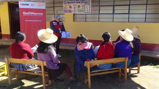 Capacitación a Comités de Alimentación Escolar