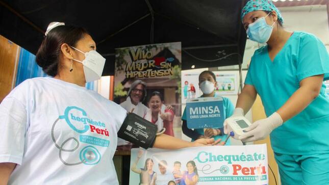 Chequéate Perú: Lima Norte registra más de 8000 atenciones en lo que va de la jornada