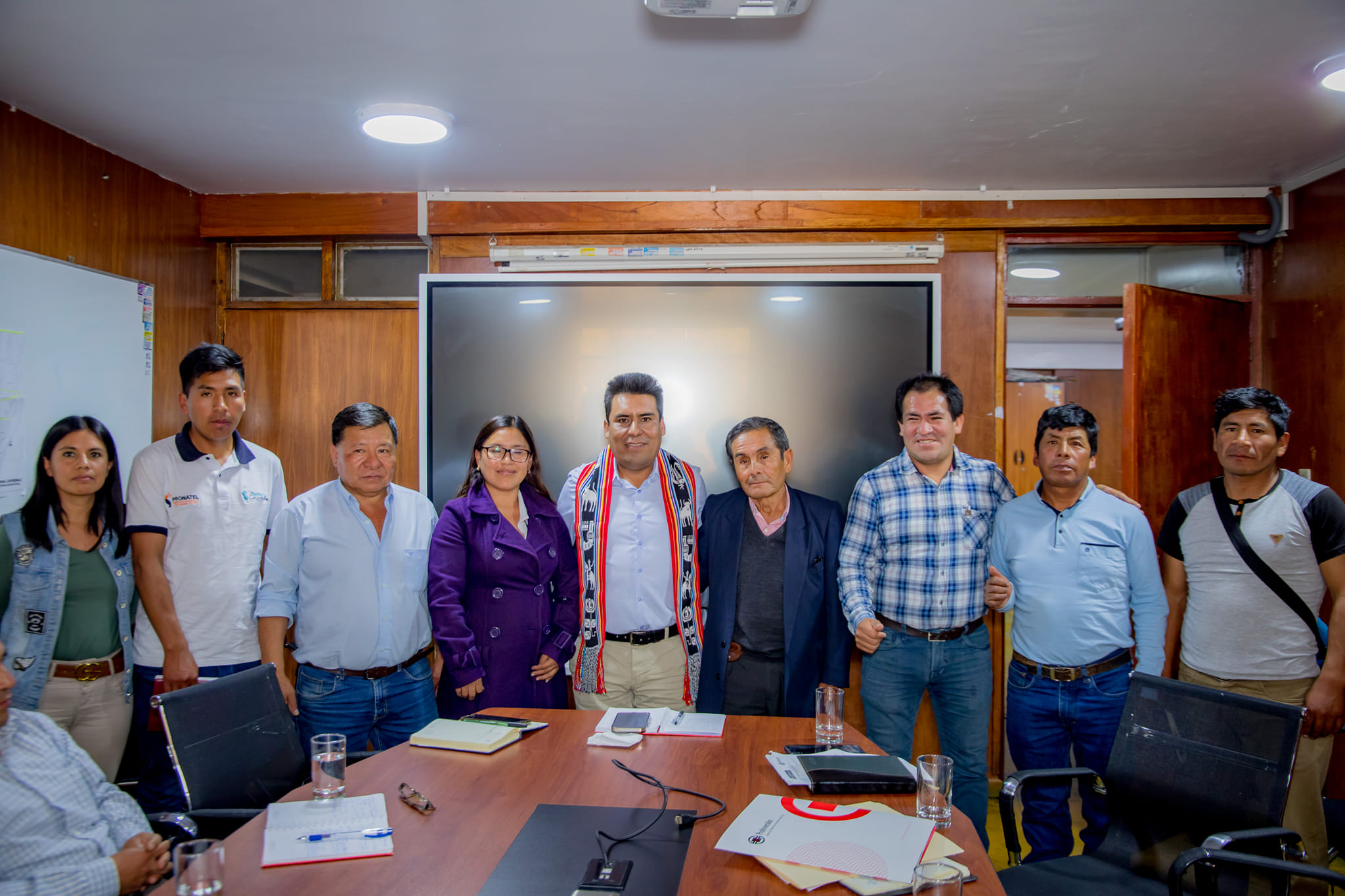 Proyecto de riego y vía de integración para Huaquirca y el Oro anunció el gobernador regional Percy Godoy al impulsar acciones concertadas con alcaldes distritales