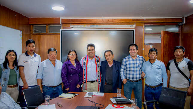Proyecto de riego y vía de integración para Huaquirca y el Oro anunció el gobernador regional Percy Godoy al impulsar acciones concertadas con alcaldes distritales
