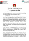Vista preliminar de documento RSG. 039-2023-MINAM