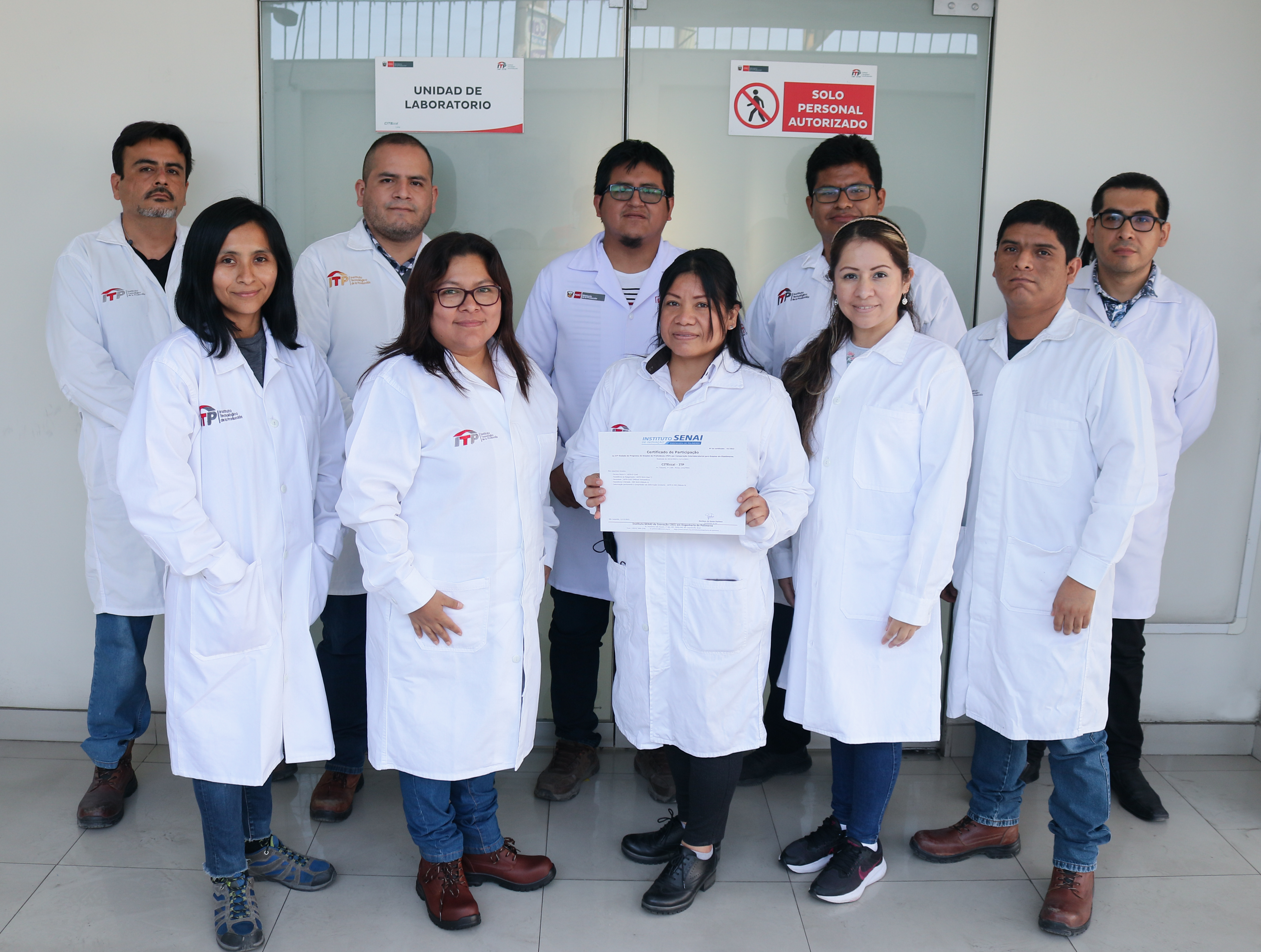 Unidad de Laboratorio del CITEccal Lima