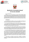 Vista preliminar de documento RSG. 038-2023-MINAM