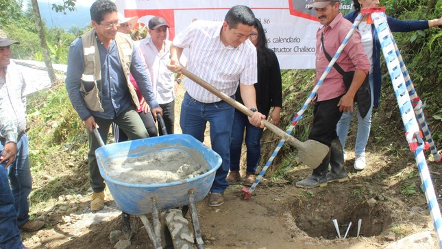 Gobierno Regional Piura inicia la construcción de los canales Rinconada y Ramos del Distrito de Chalaco