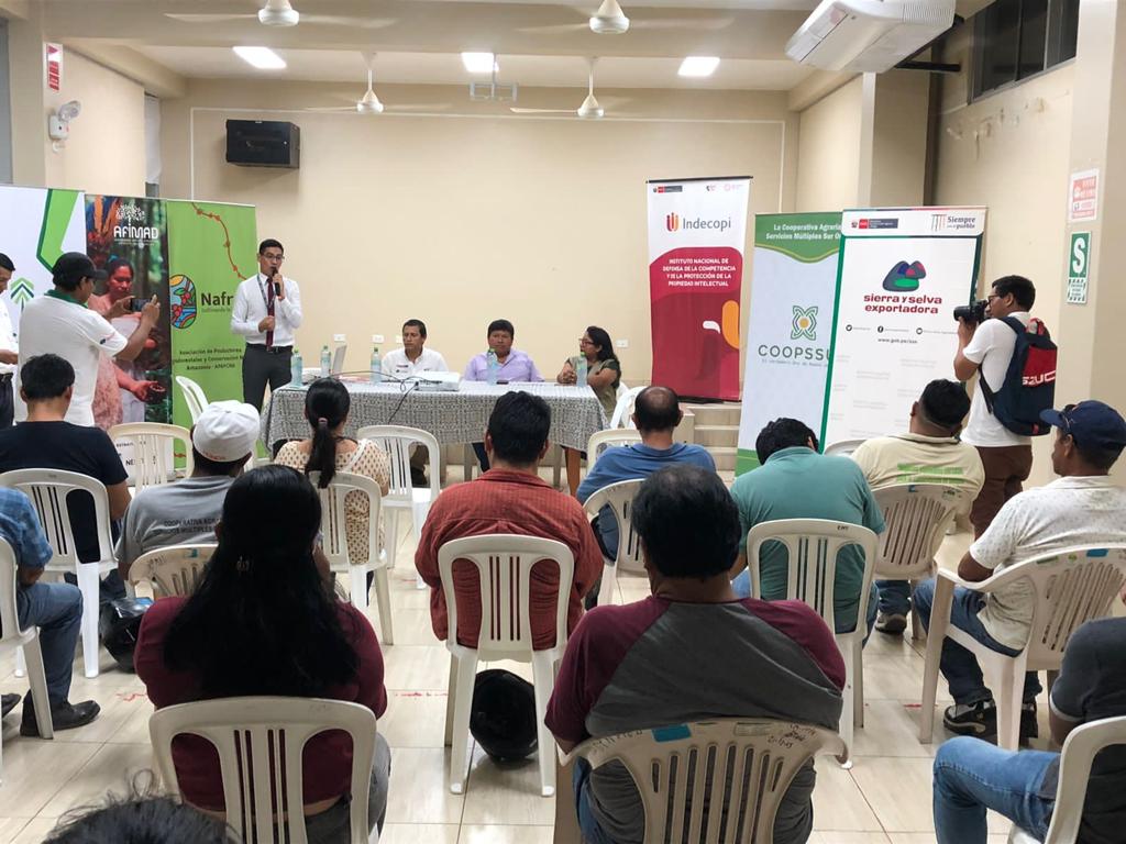 Indecopi: más de 400 productores agrarios de Madre de Dios registraron gratuitamente sus marcas colectivas