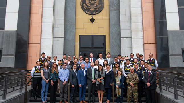 Ministerio de Cultura coordinó curso con la Embajada de Estados Unidos para fortalecer la lucha contra el tráfico ilícito de nuestros bienes