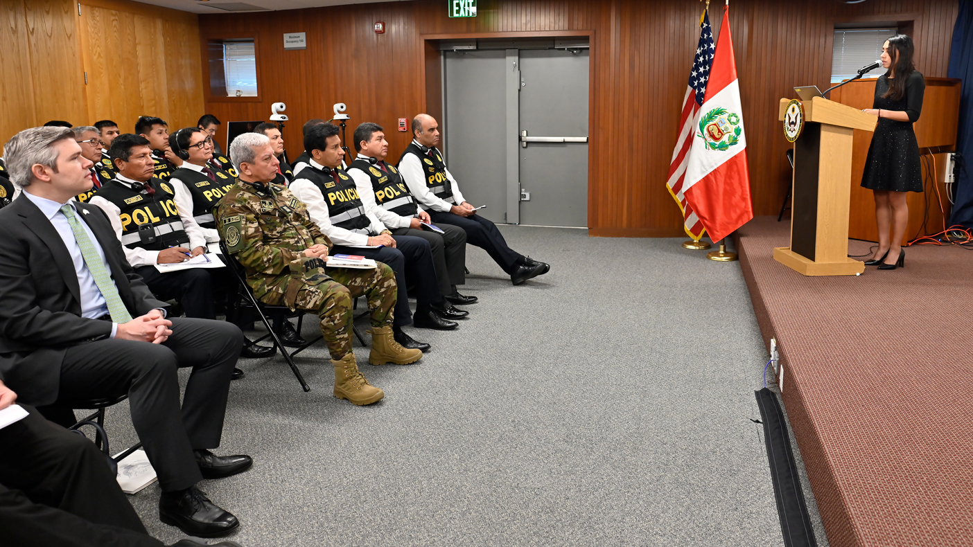 Ministerio de Cultura coordinó curso con la Embajada de Estados Unidos para fortalecer la lucha contra el tráfico ilícito de nuestros bienes