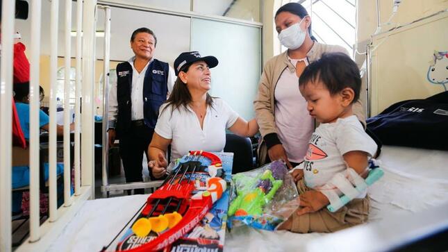 Minsa: 7 niños operados con éxito retornarán a Yurimaguas acompañados por el premier y la ministra de Salud