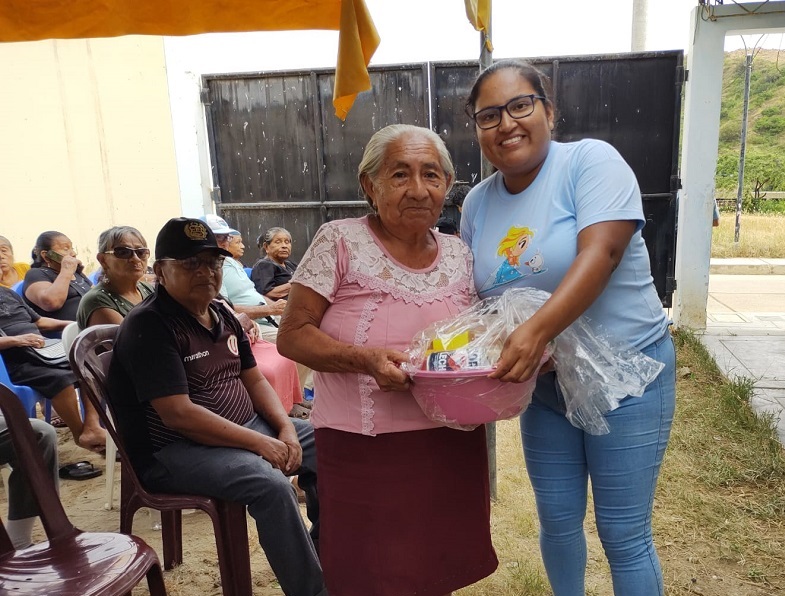 Adultos mayores de Cancas participan de Taller CIAM