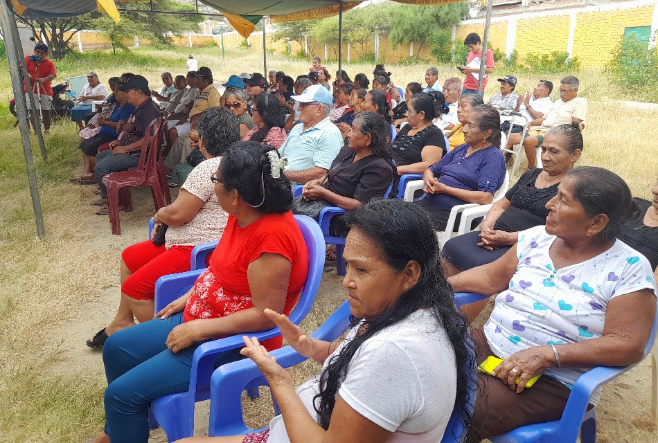Adultos mayores de Cancas participan de Taller CIAM