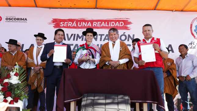 Firma de convenio