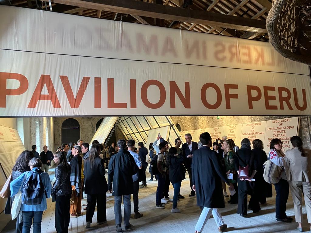 Inauguración Pabellón Perú Bienal Arquitectura Venecia 3