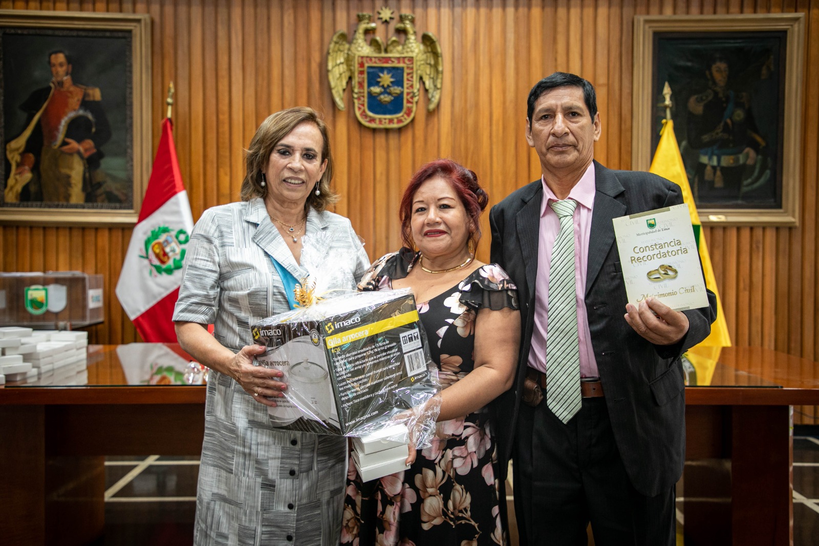 Matrimonio Civil Comunitario por 87 aniversario de Lince