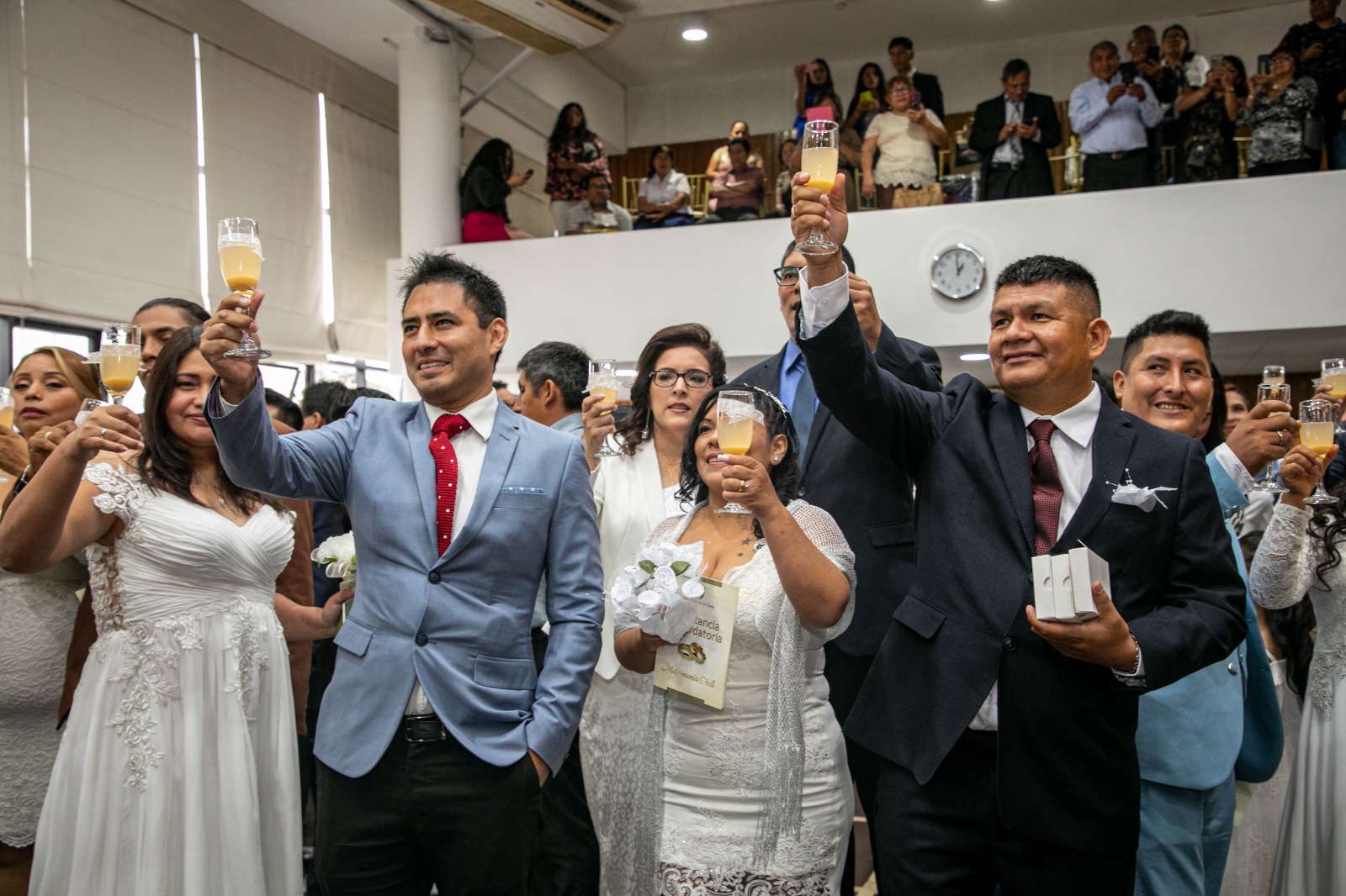 Matrimonio Civil Comunitario por 87 aniversario de Lince