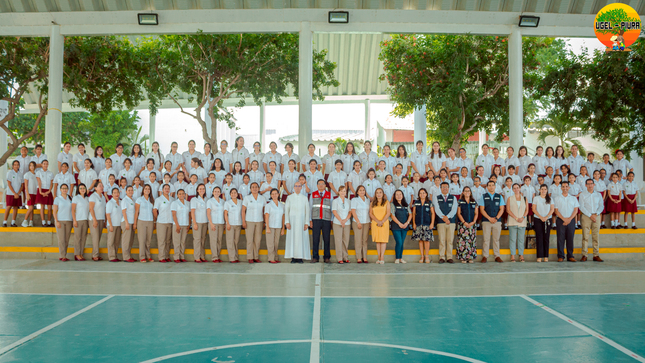 Juramentación de las brigadas escolares, monitores y BAPES del Colegio Vallesol 