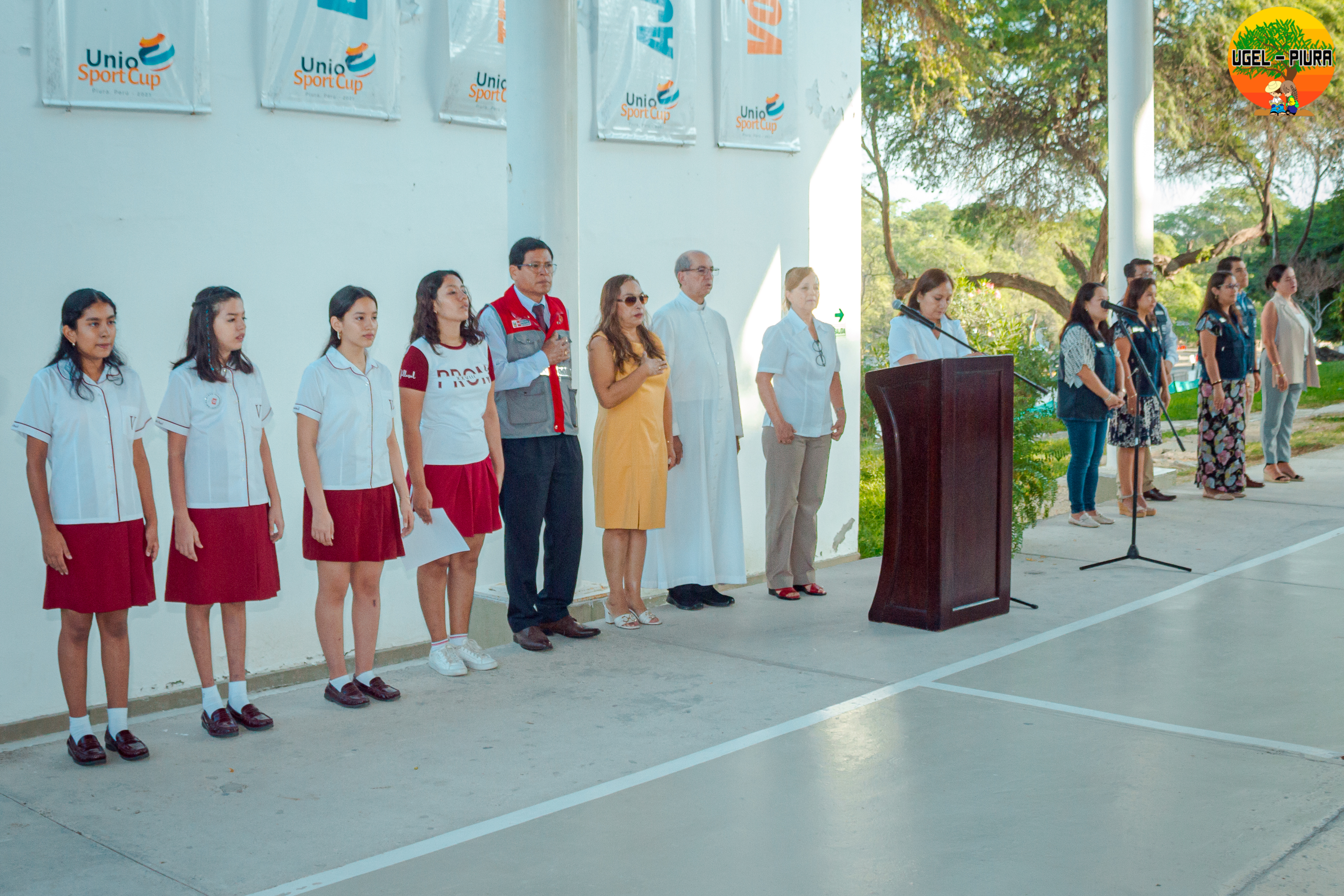 Juramentación de las brigadas escolares, monitores y BAPES del Colegio Vallesol