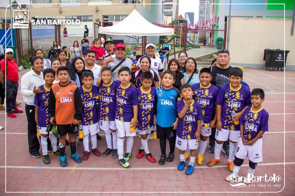 Como Municipalidad queremos seguir impulsando el crecimiento del fútbol en San Bartolo