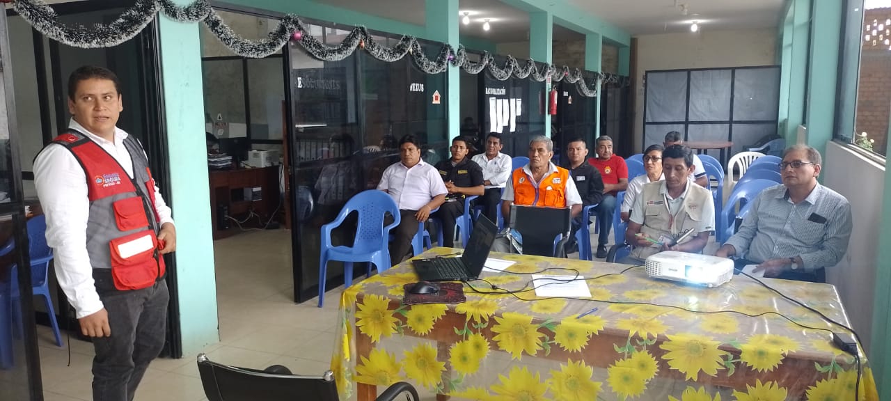 Participación de autoridades de Bellavista en reunión multisectorial.