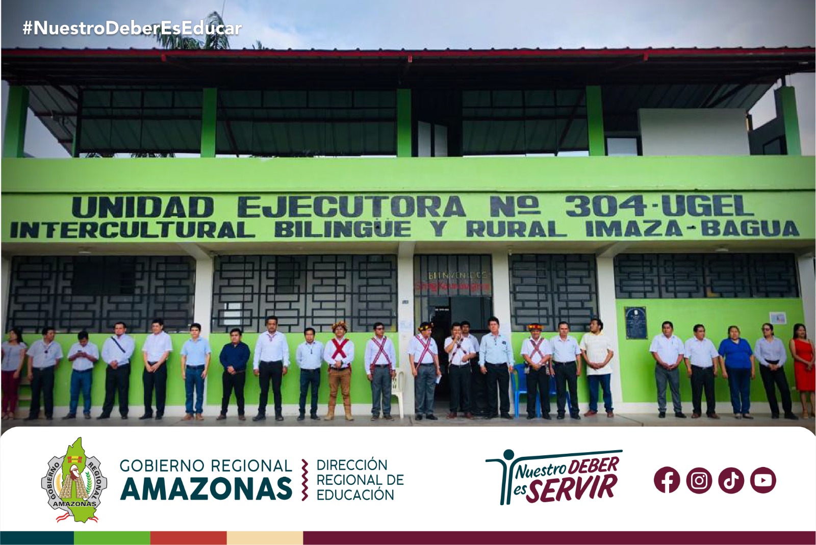directivos de la UGEL Imaza
