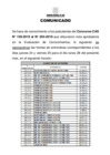Vista preliminar de documento COMUNICADO PARA ENTREVISTA CAS N° 159 AL CAS N° 204-2019 - REPROGRAMACION