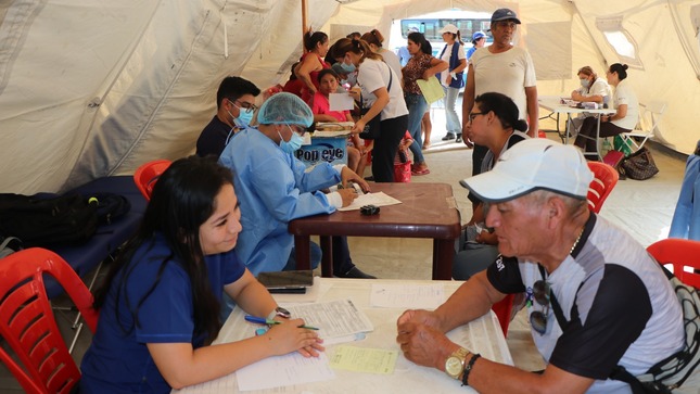 Más de 5 mil personas fueron atendidas en el primer día de “Chequéate liberteño”