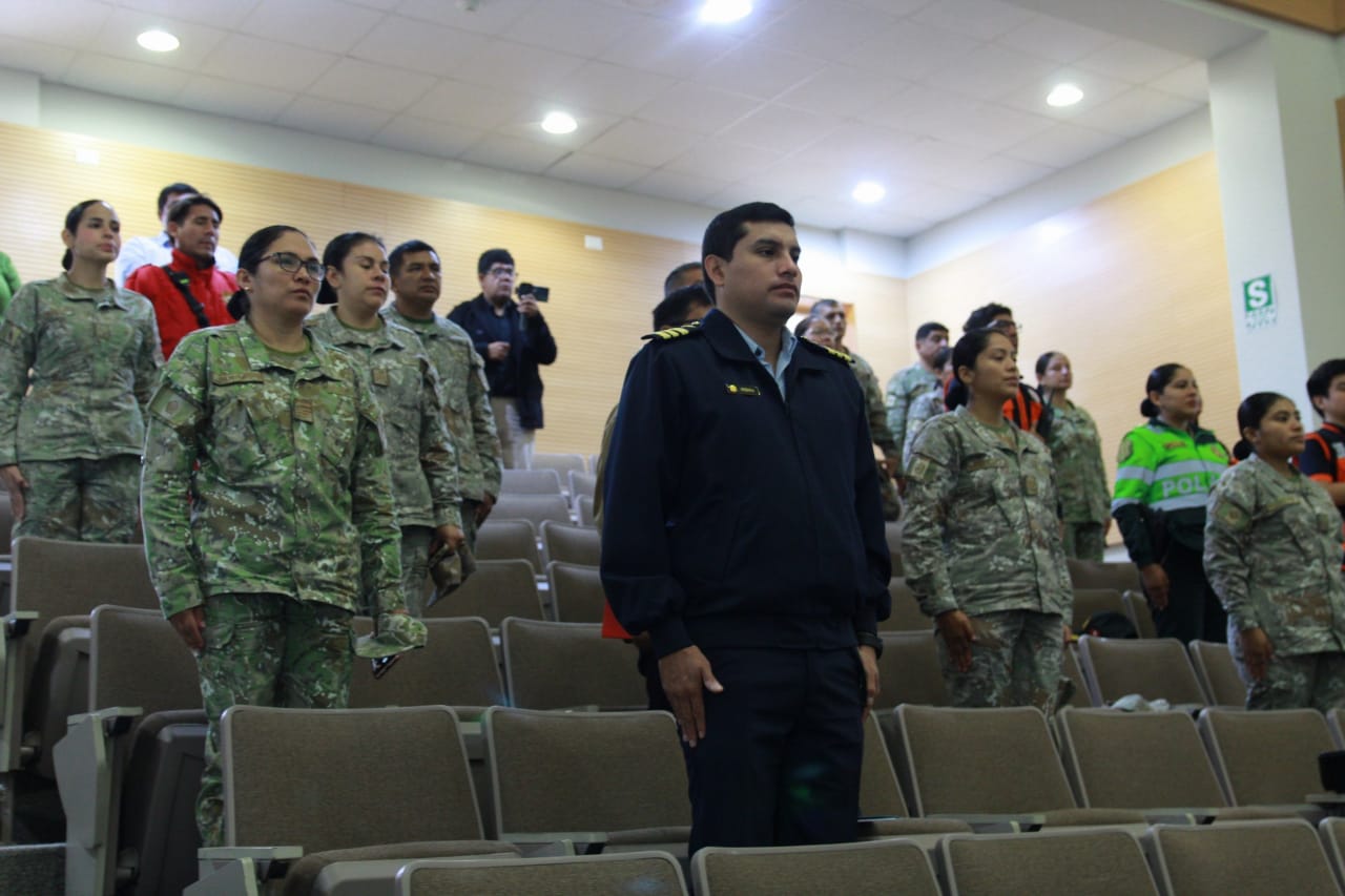 El Seminario se lleva a cabo en el auditorio del CETAC en Chorrillos