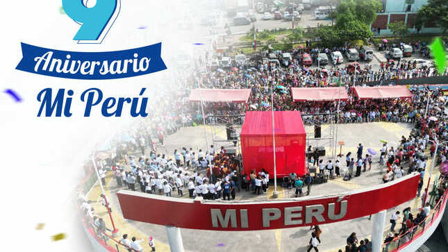 Un afectuoso saludo a este distrito lleno de personas pujantes que han demostrado trabajar conjuntamente por un futuro mejor.