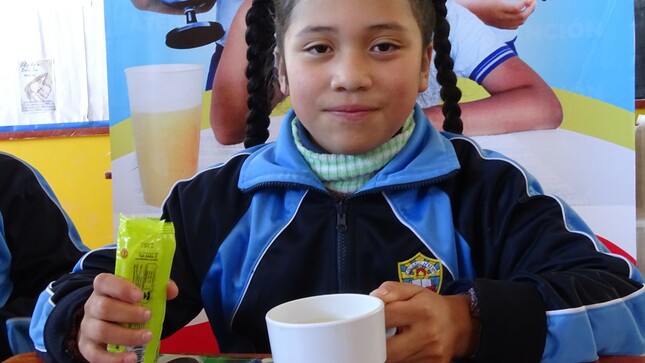 Servicio alimentario escolar en Tacna