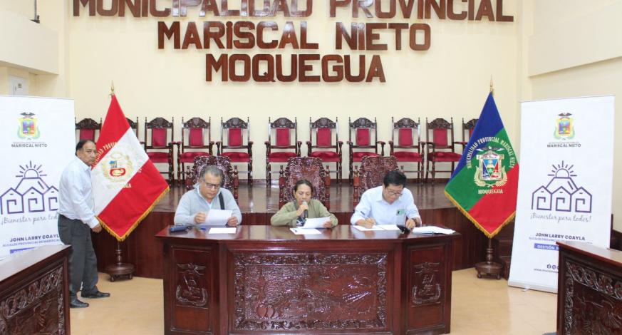 La democracia es una decisión colectiva y avalada por sus representantes, por tal motivo el viernes 19 de mayo en las instalaciones de la Municipalidad Provincial de Mariscal Nieto-la cual funge como facilitadora del proceso- se llevó a cabo la elección de los representantes de la sociedad civil para el comité de monitoreo de Quellaveco.