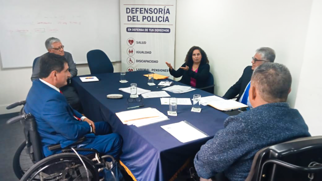 Realizan gestiones para agilizar atención de policías con discapacidad medular
