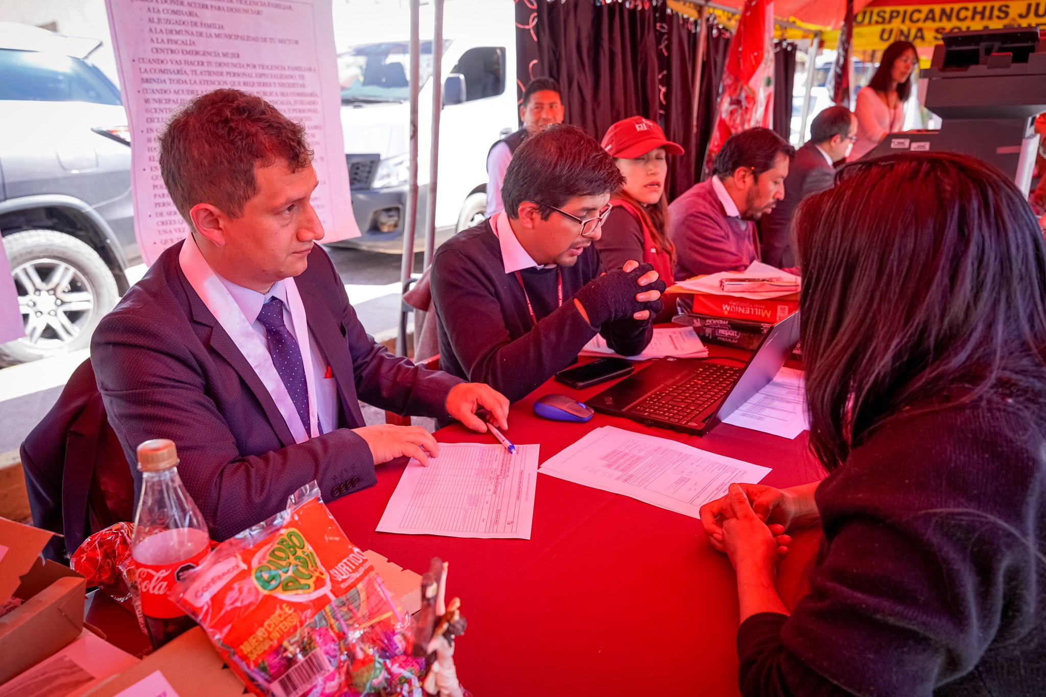 Segunda Feria de Orientación y Justicia Itinerante en la Provincia de Quispicanchi
