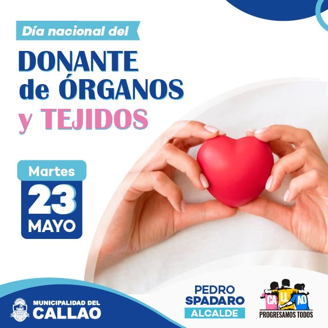 En el Día Nacional del Donante de Órganos y Tejidos, queremos concientizar a la población sobre la importancia de donar y regalar vida a muchas personas.