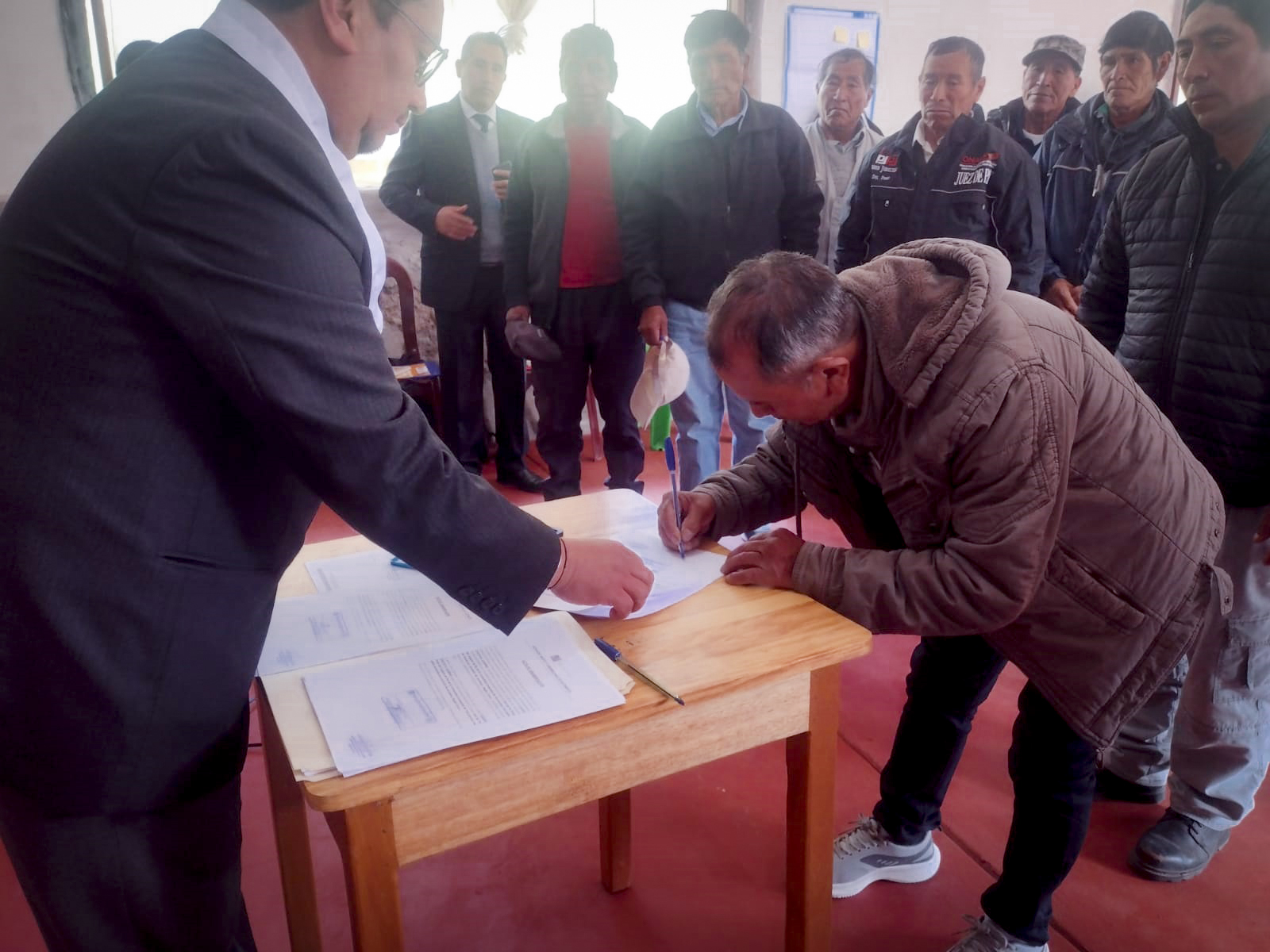 Corte Superior de Justicia de Cusco capacitó a Jueces de Paz de Acomayo