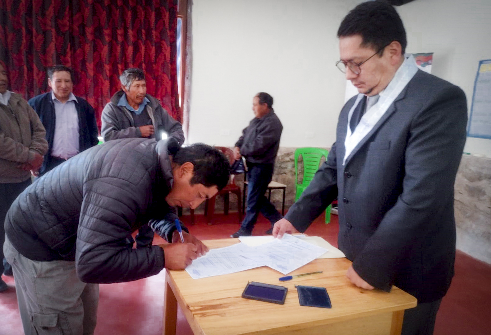 Corte Superior de Justicia de Cusco capacitó a Jueces de Paz de Acomayo