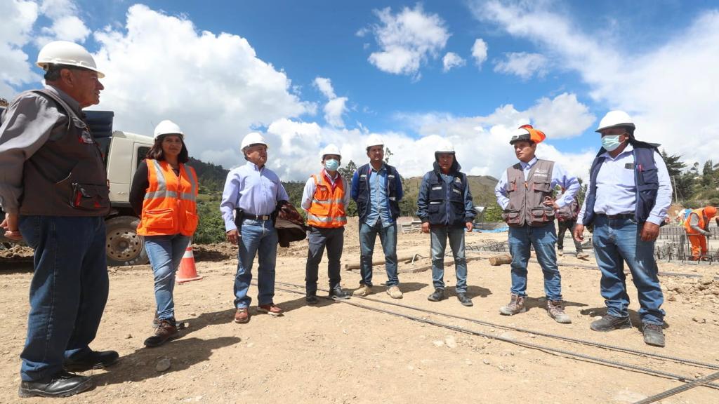 Cajamarca: construcción de infraestructura de contingencia del Hospital de Bambamarca avanza con celeridad